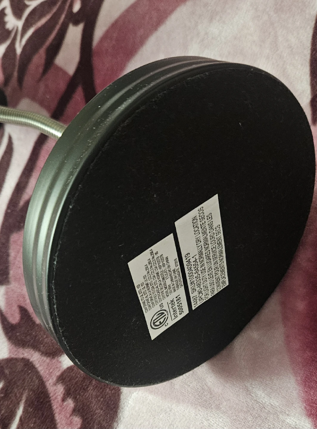 Black Gooseneck Desk Lamp - photo 3