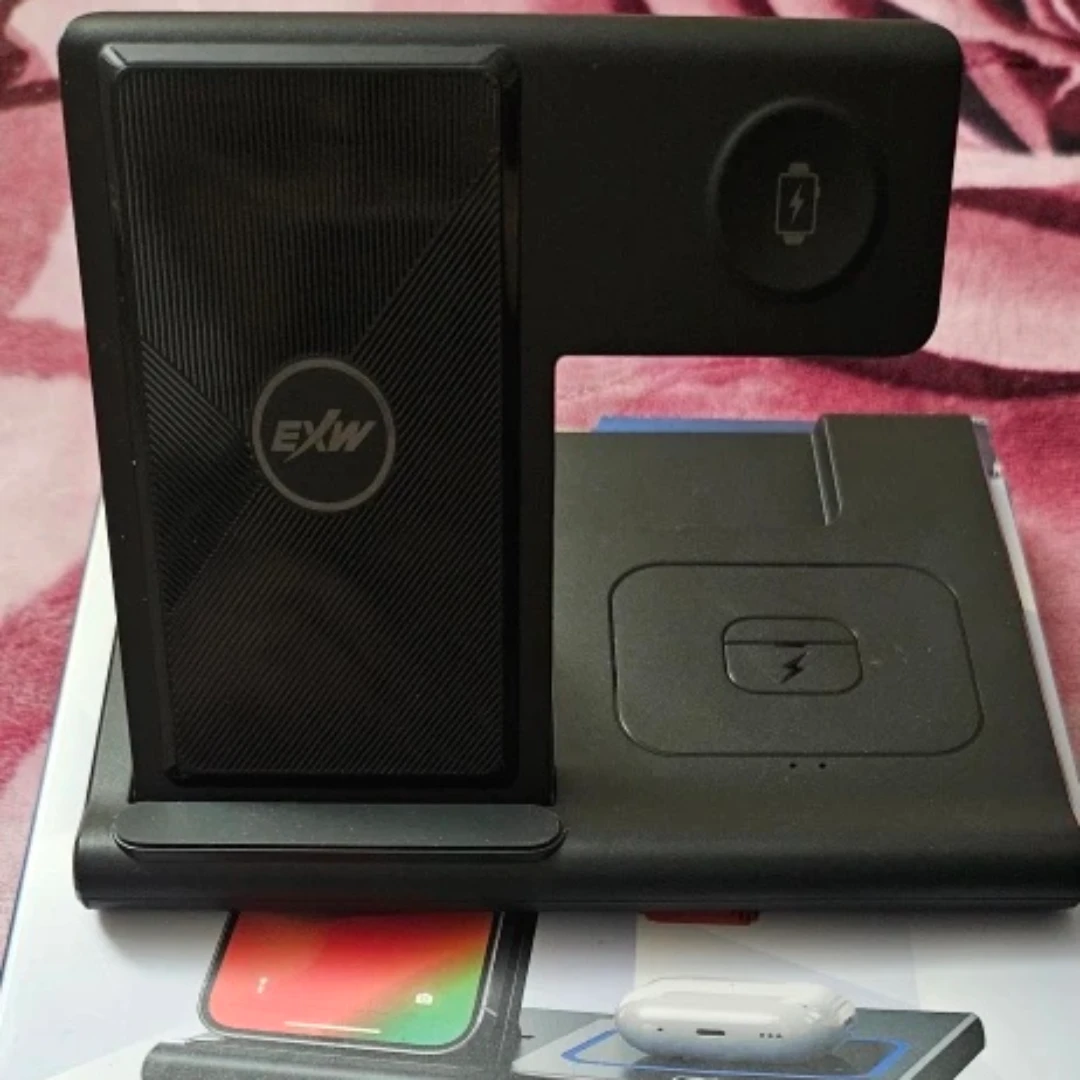 EXW HYS03 Fast Wireless Charger - 3 in 1 - photo 2