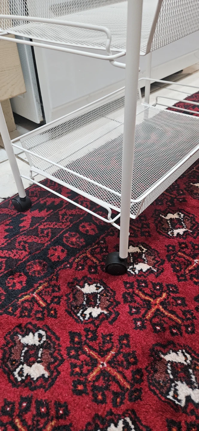White Rolling Cart - photo 5