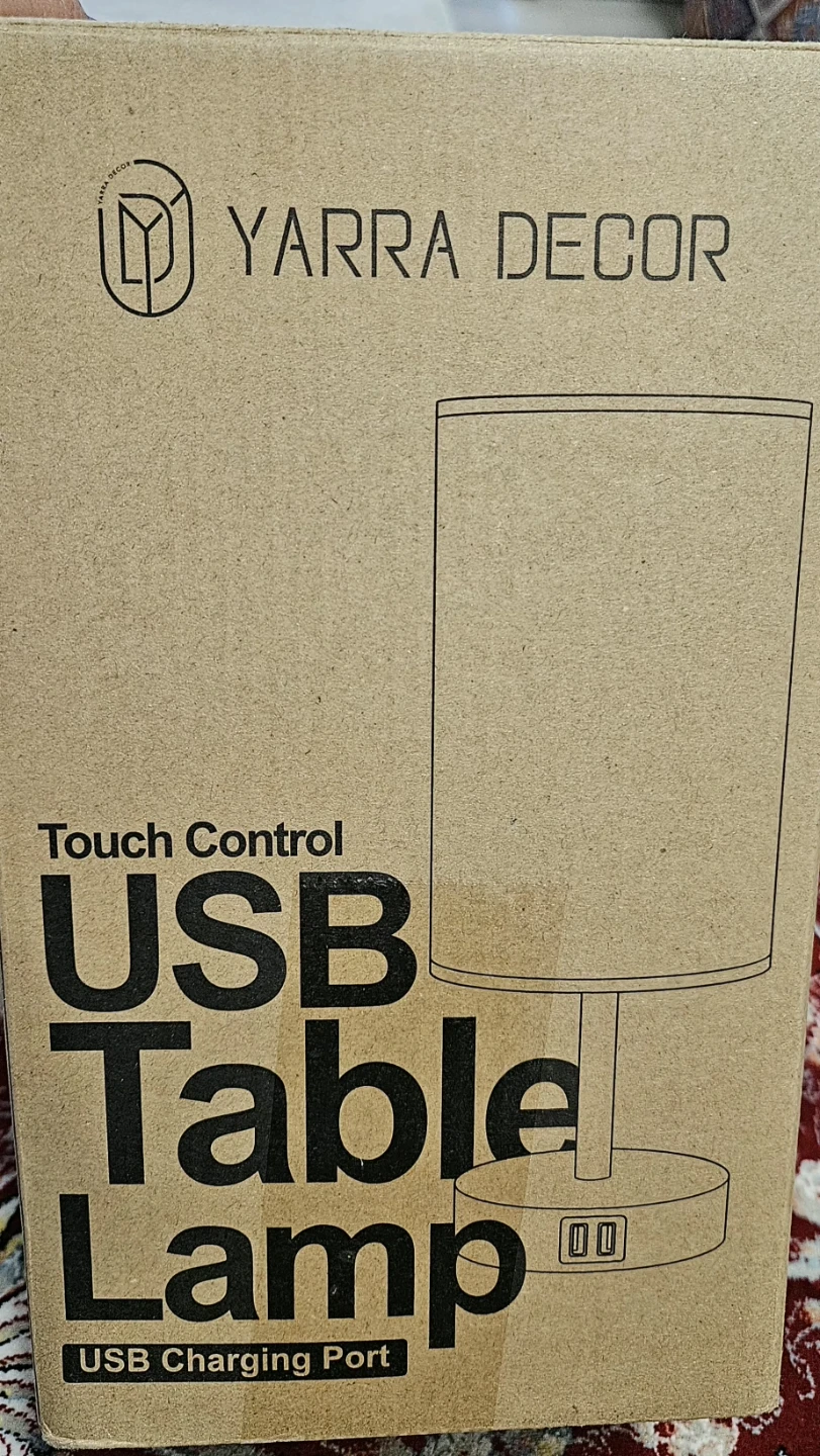 Yarra Decor USB Table Lamp with Touch Control - photo 5