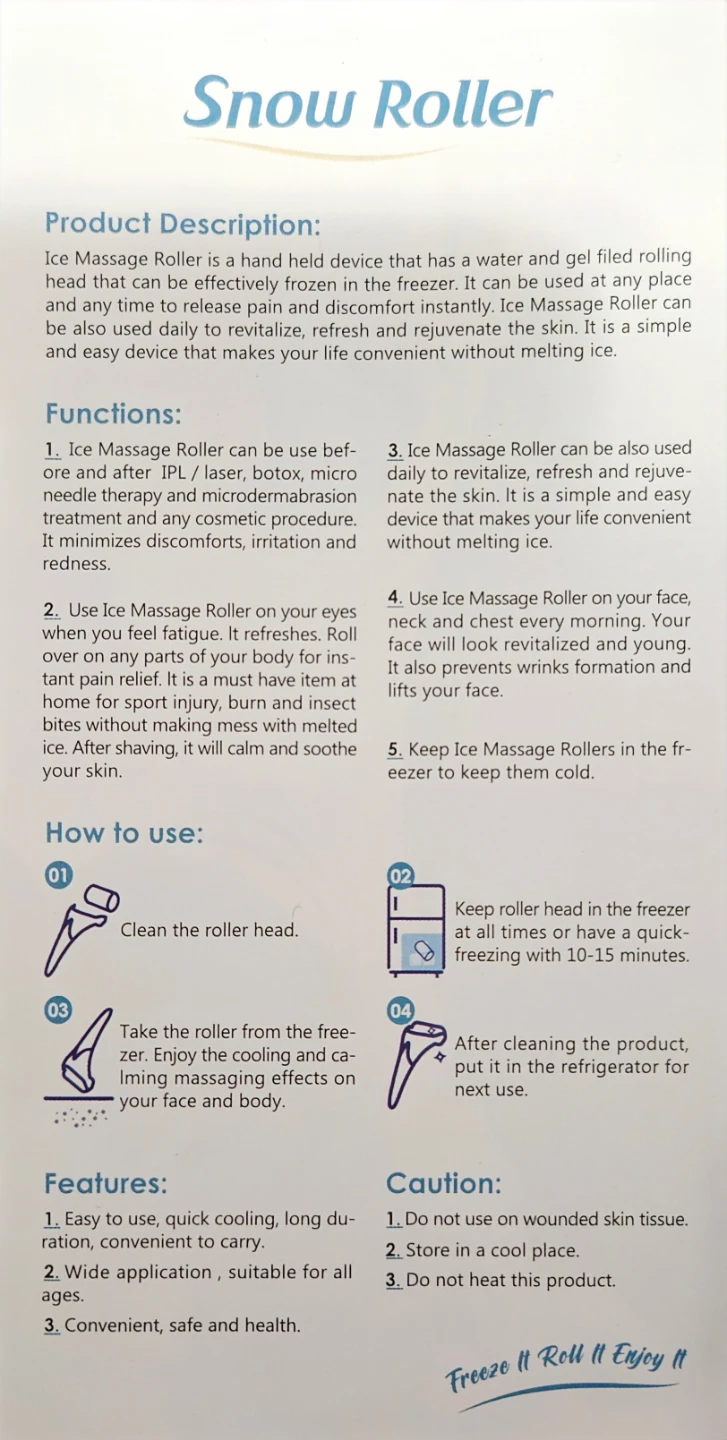 Ice Roller for Face & Body Pain Relief - photo 3
