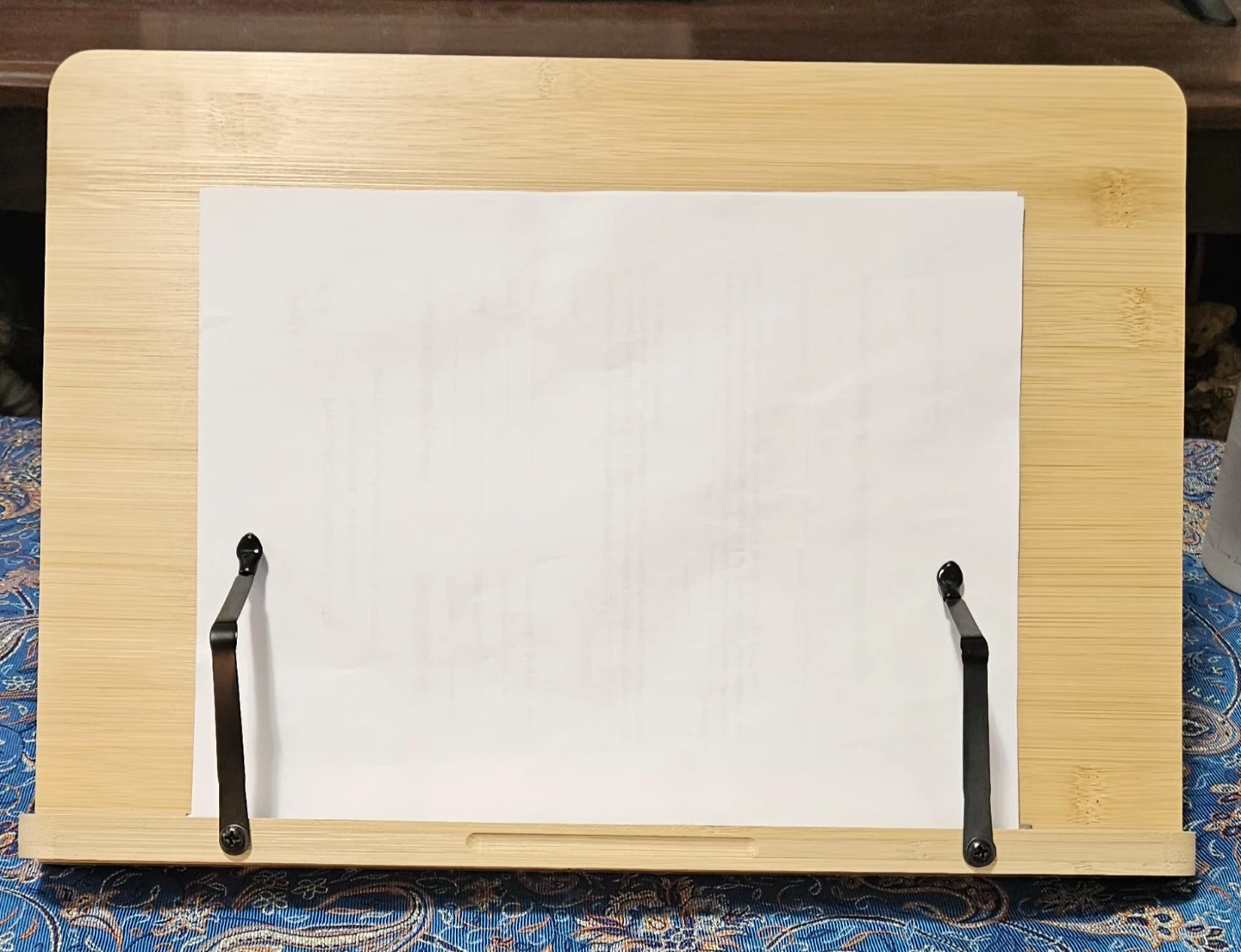 Bamboo Book Stand or tablet