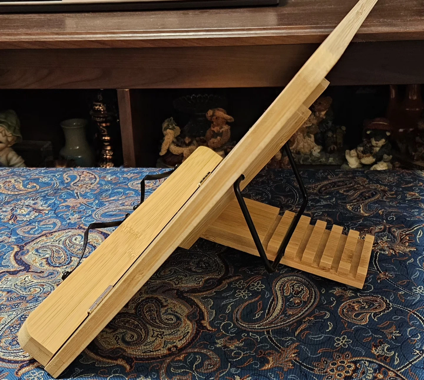 Bamboo Book Stand or tablet - photo 3
