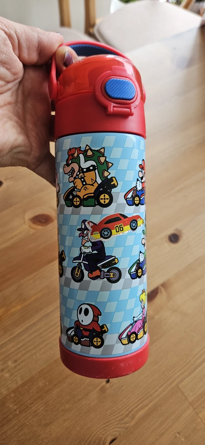 Nintendo Mario Kart Stainless Steel Water Bottle - photo 5