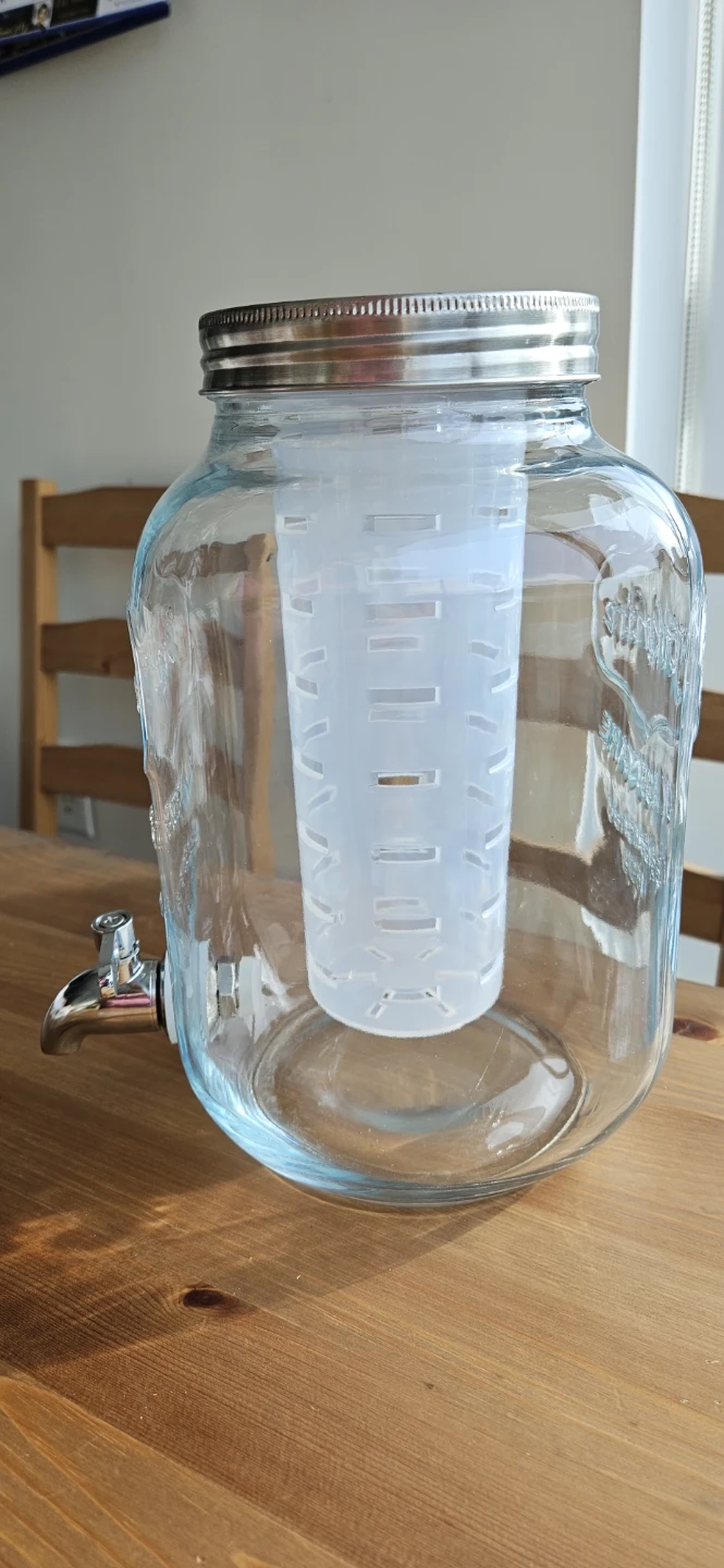 Yorkshire Glassware Beverage Dispenser with Infuser - photo 3