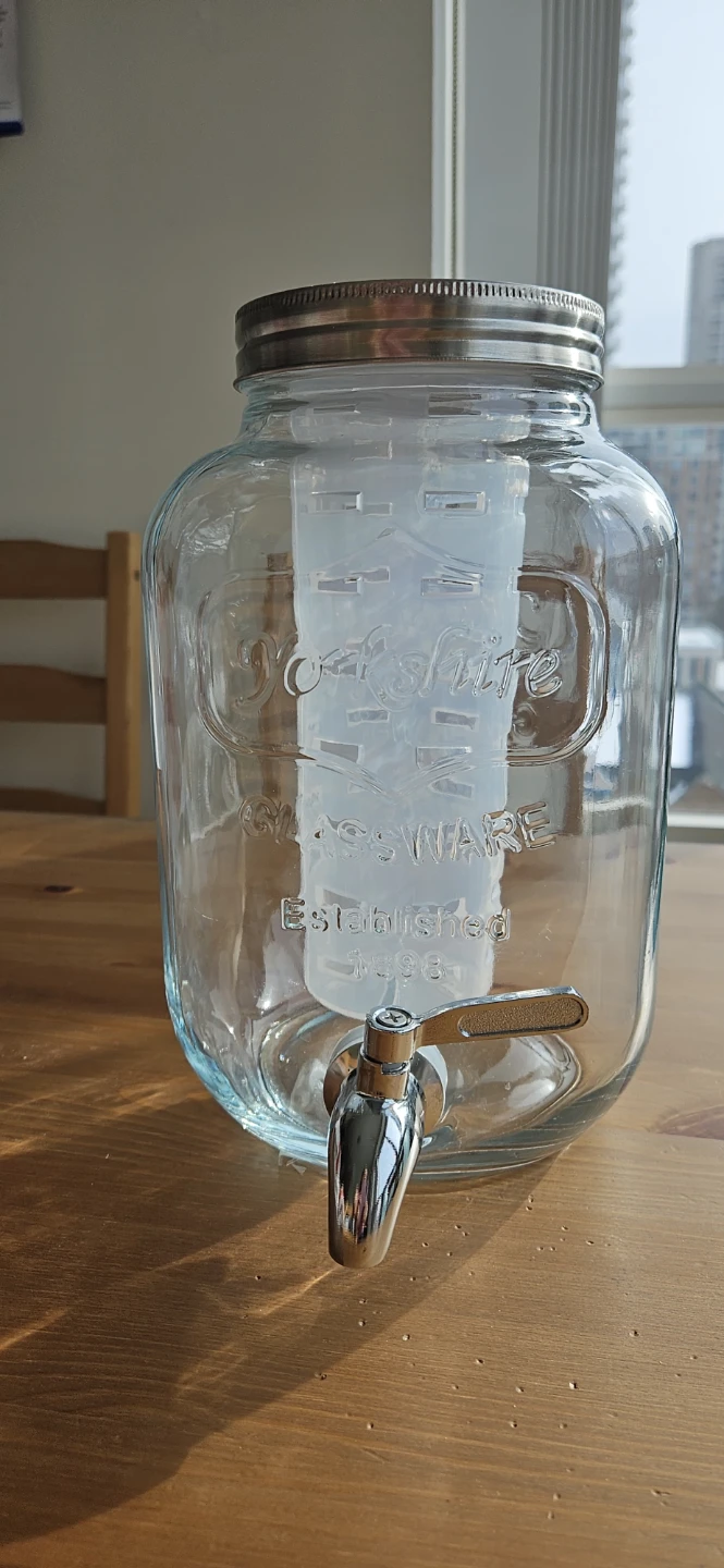 Yorkshire Glassware Beverage Dispenser with Infuser - photo 4