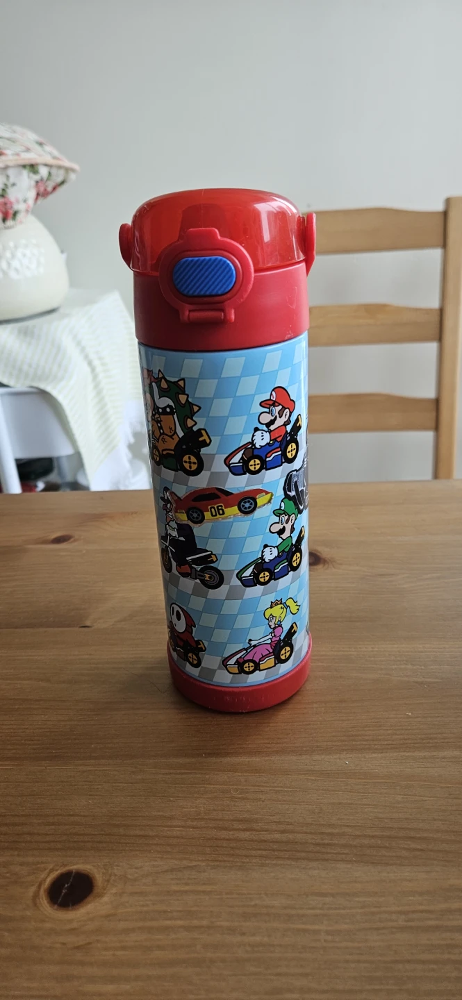 Nintendo Mario Kart Stainless Steel Water Bottle - photo 2