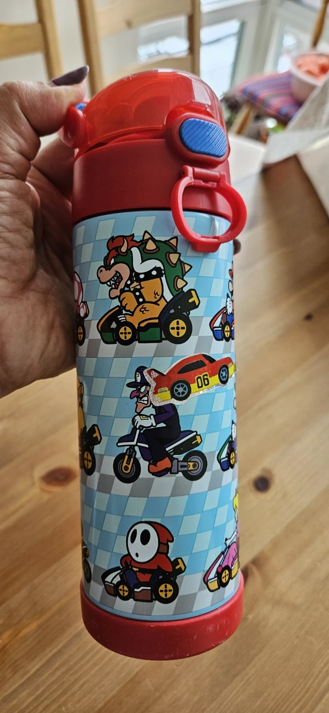 Nintendo Mario Kart Stainless Steel Water Bottle - photo 4