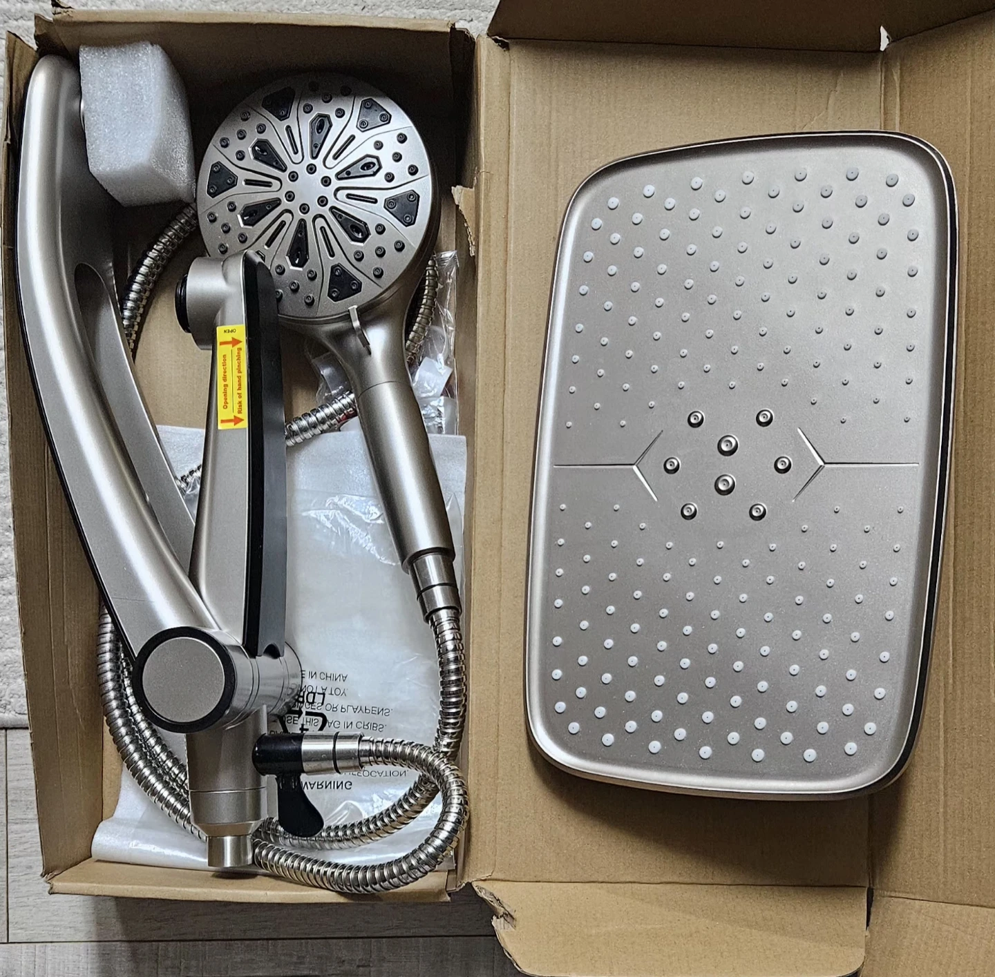 5-Function Rain Shower Head Combo
