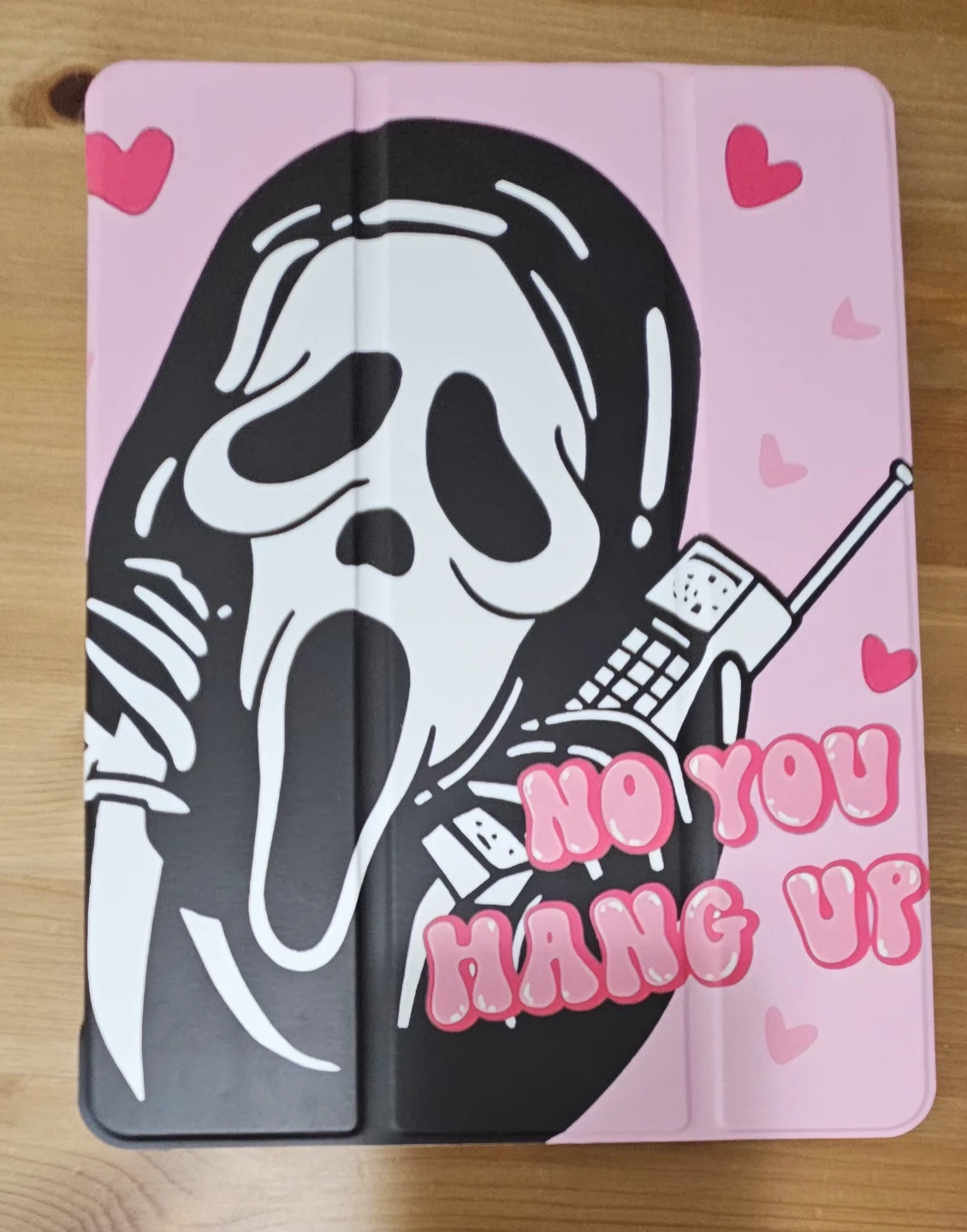iPad Case with Ghostface Design