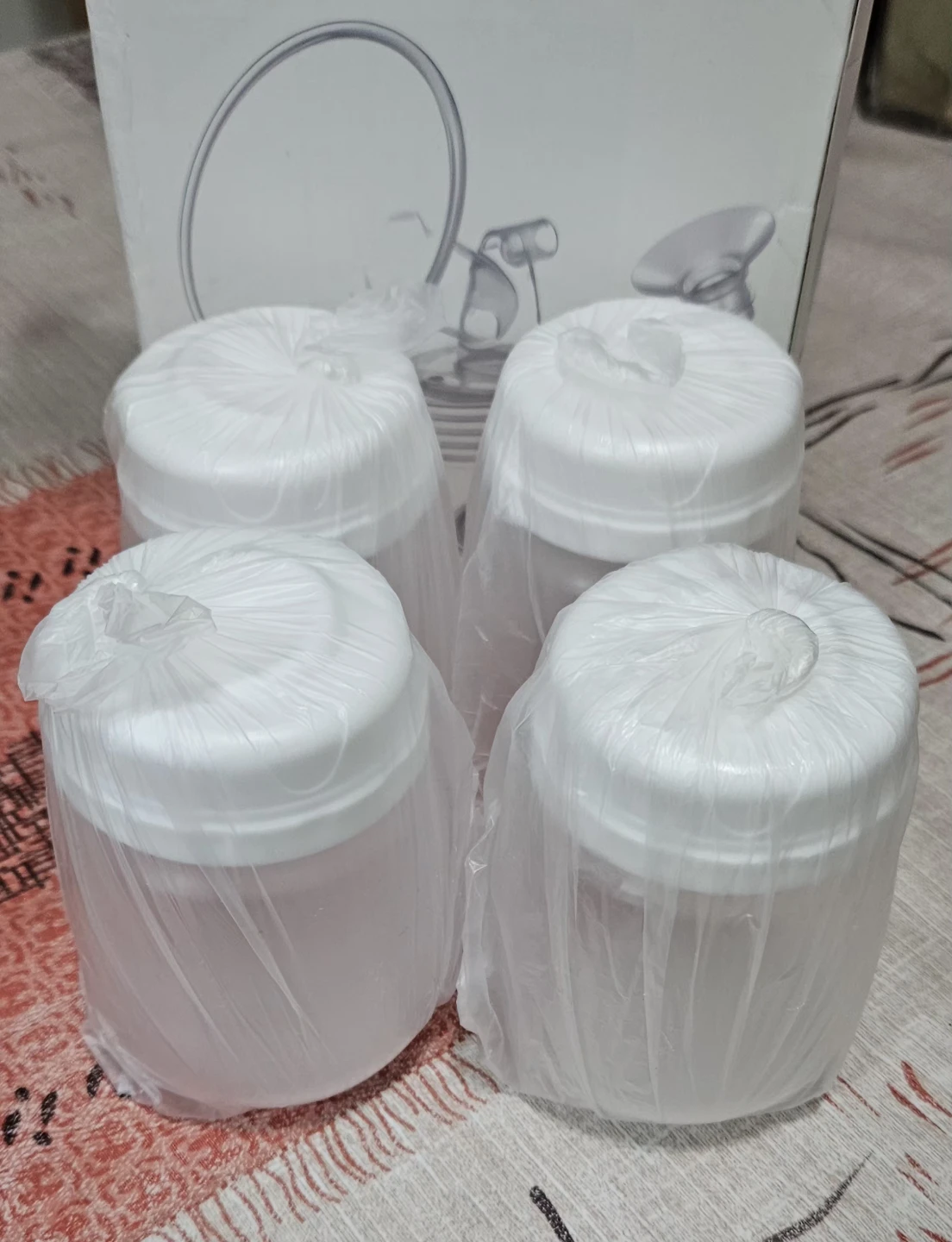 Breast milk storage jars - photo 2