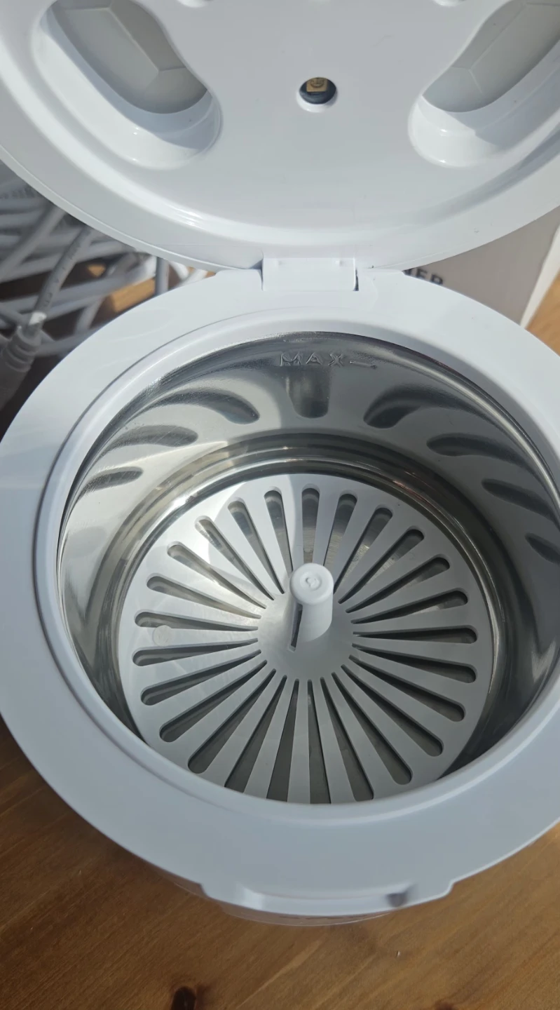 White Ultrasonic Cleaner with UV Sanitizer - photo 4