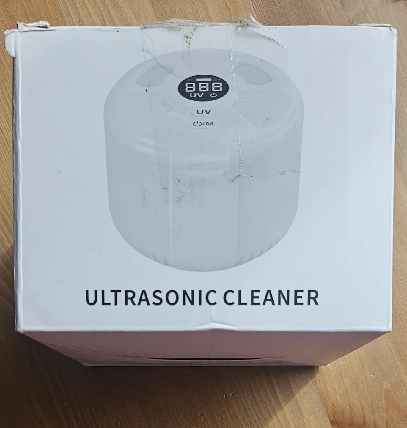 White Ultrasonic Cleaner with UV Sanitizer - photo 5