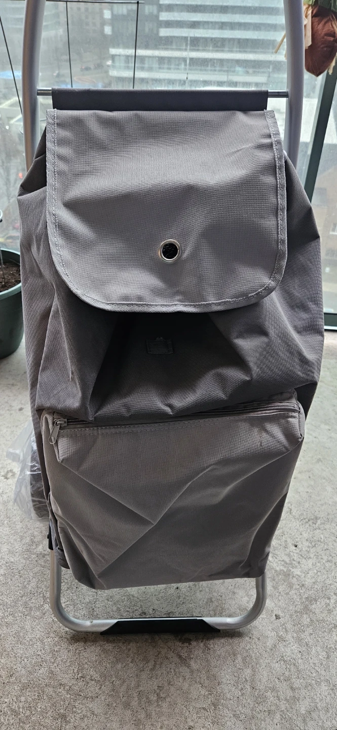 Grey Shopping Trolley Bag - photo 2