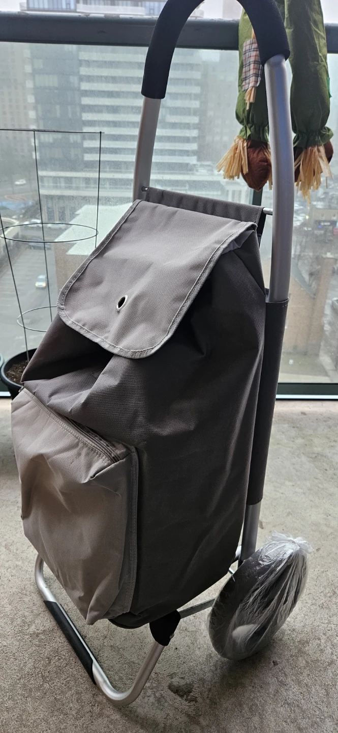 Grey Shopping Trolley Bag - photo 4