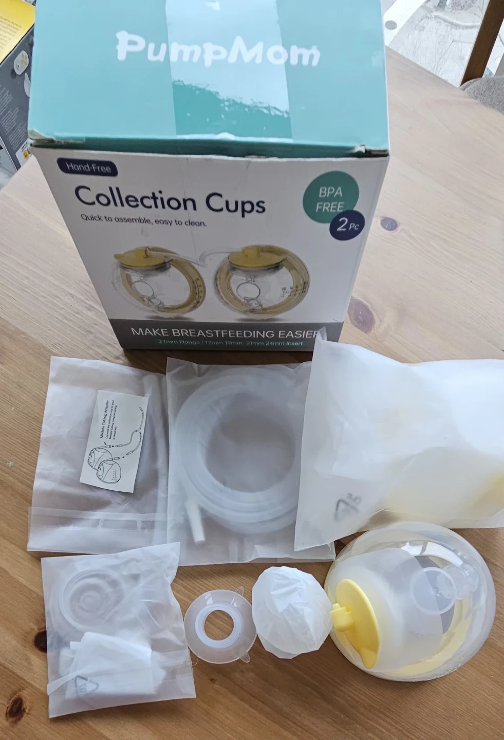 PumpMom Hand-Free Collection Cups - photo 2
