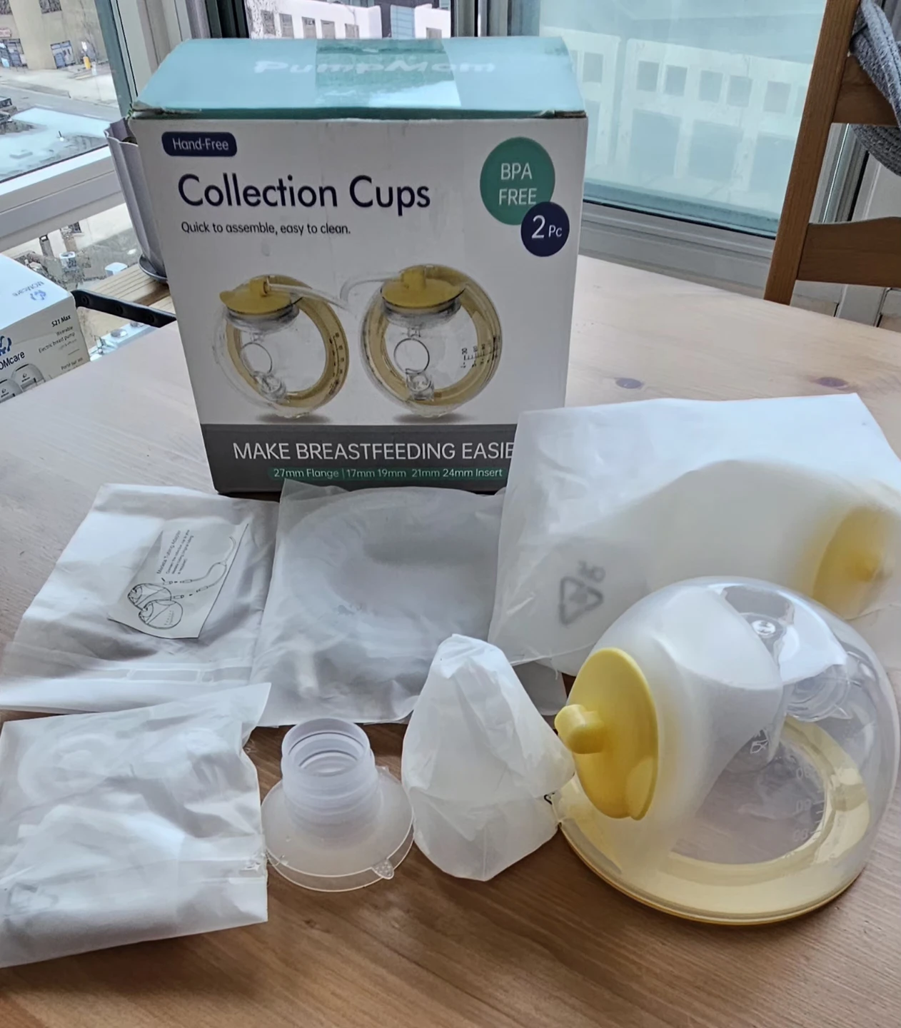 PumpMom Hand-Free Collection Cups - photo 5
