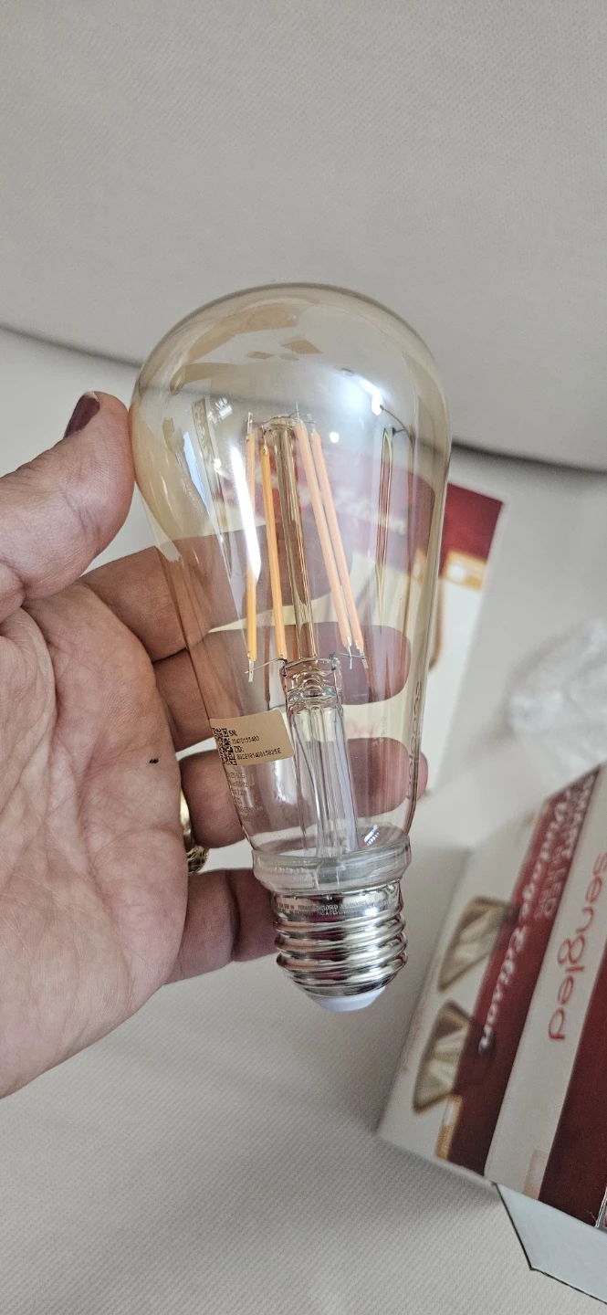 Sengled Smart LED Vintage Edison Light Bulbs - Amber - photo 2