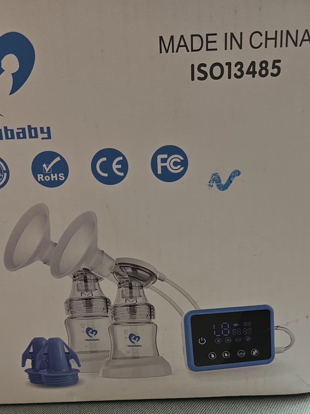 Bellababy Duo Rechargeable Electric Breastpump BLA8015-02 - photo 2