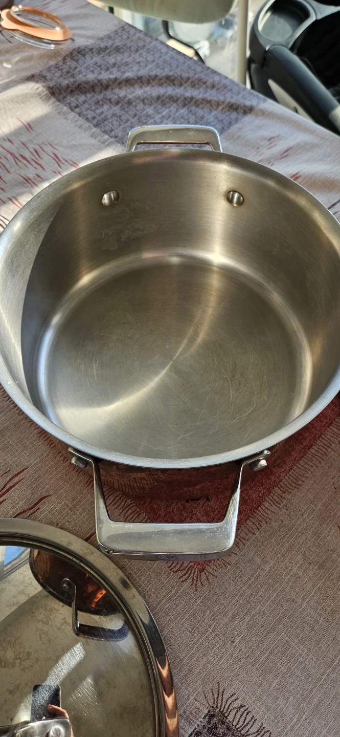 All-Clad Copper Core Stock Pot with Lid - photo 4