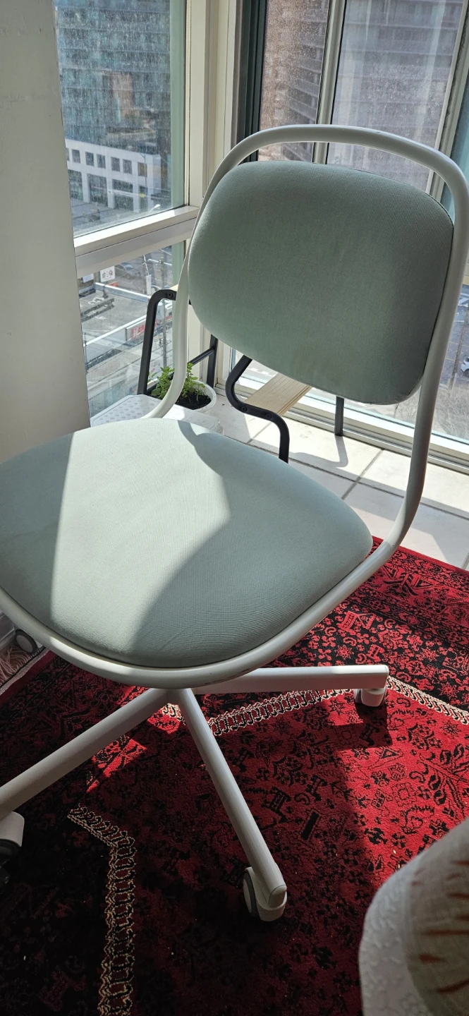 IKEA MILLBERGET Swivel Chair - Light Blue - photo 3