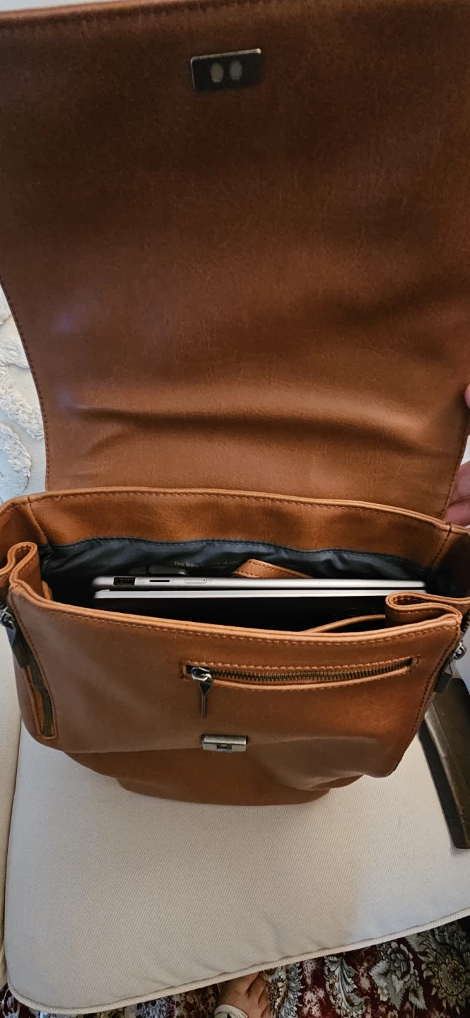 Matt & Nat Brown Faux Leather Backpack - photo 4