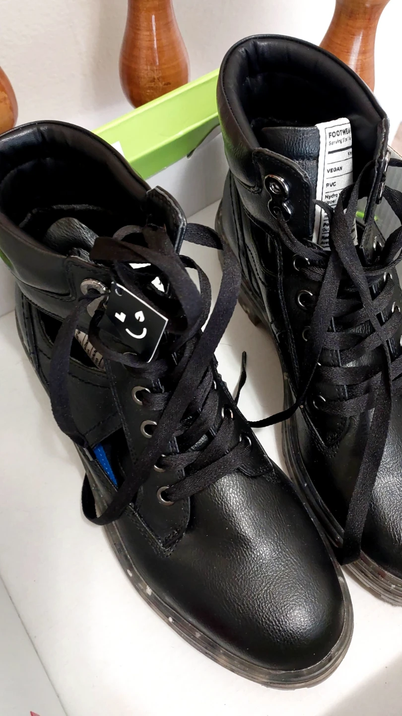 Call It Spring Black Vegan Boots - photo 2