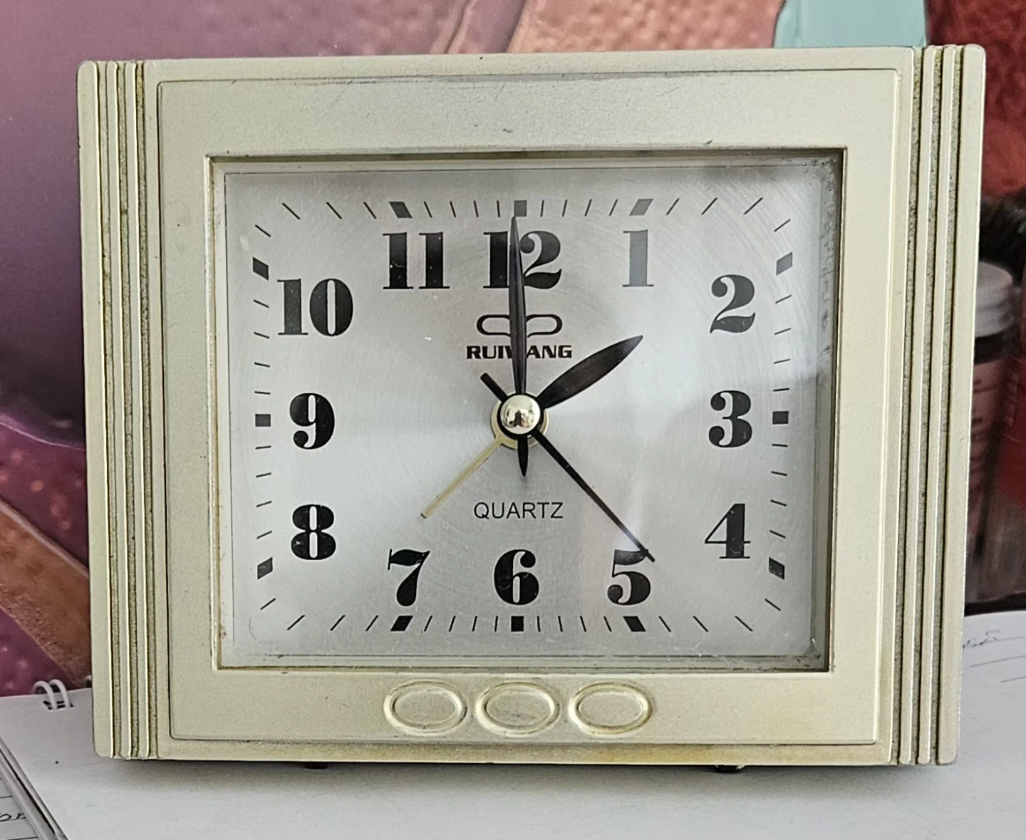 Rui Lang Quartz Alarm Clock ⚽