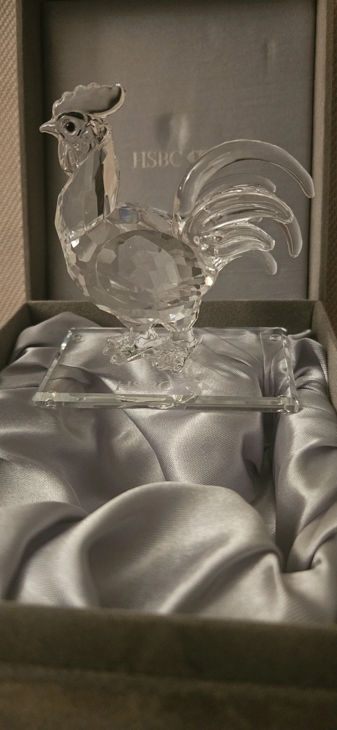 Crystal Rooster Figurine - photo 2