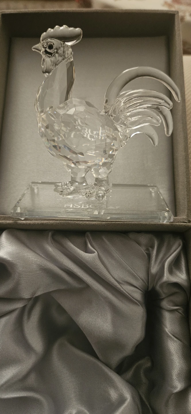 Crystal Rooster Figurine - photo 3