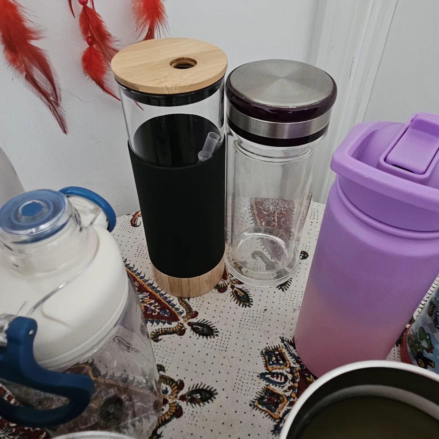 Assorted Tumblers, Shaker Bottle, and Water Bottles - photo 5