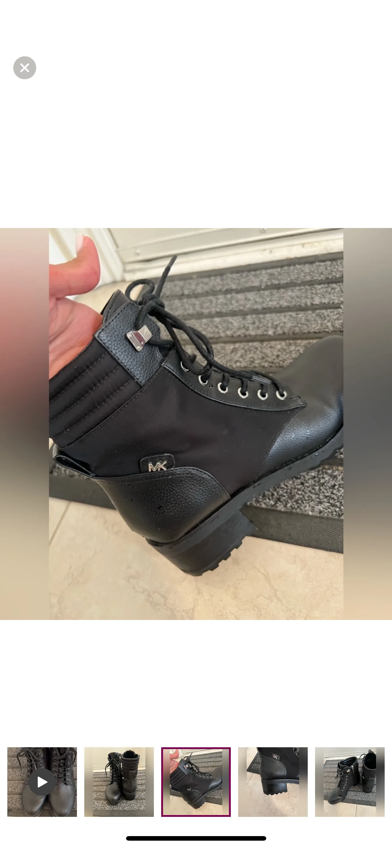 Michael Kors Black Boots image indicator(3)