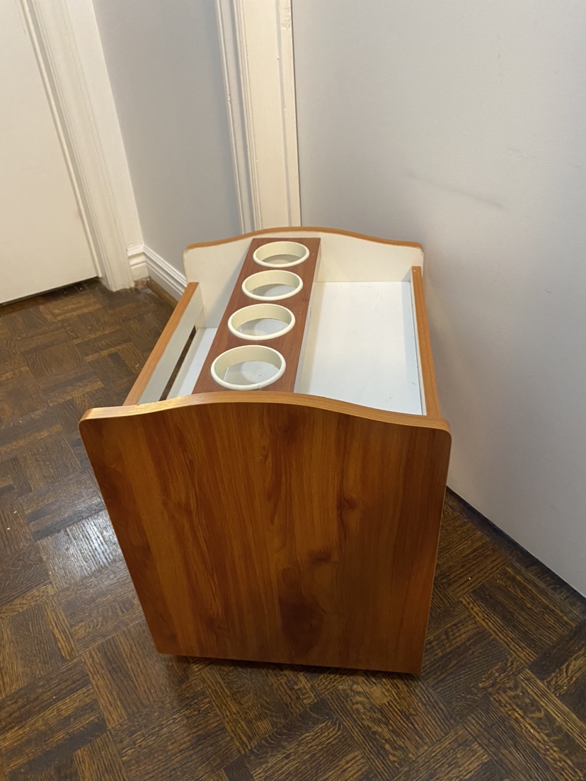 Rolling Cart with Storage/ Side Table - photo 4
