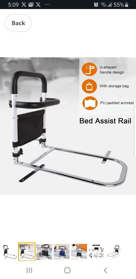 Bed rail brand new image indicator(6)