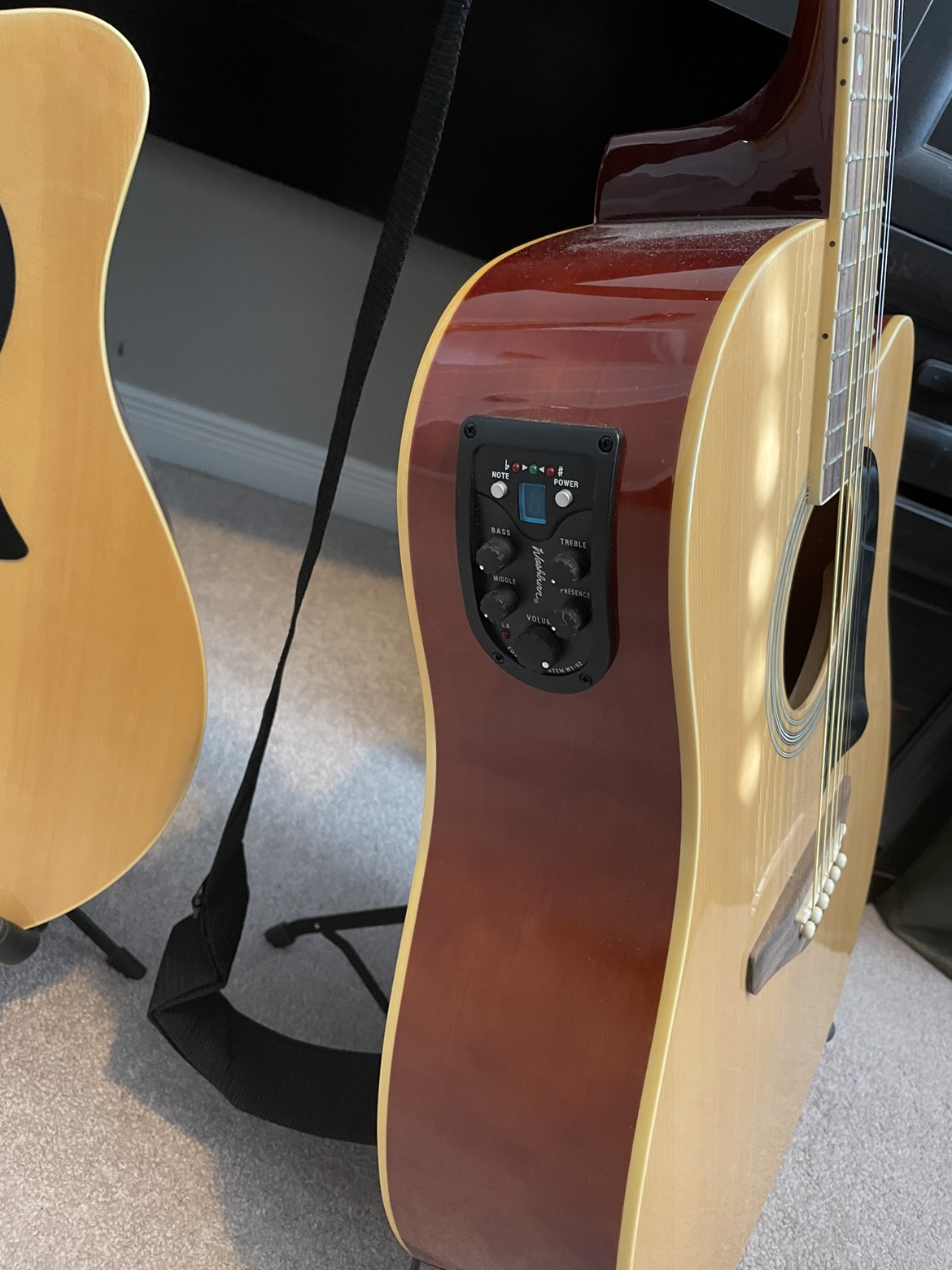 George Washburn Limited Acoustic Electric Guitar - photo 2