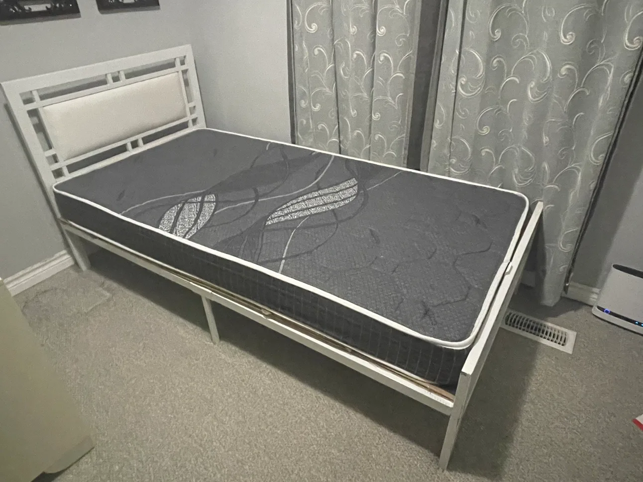 Twin Bed frame and Mattress ❗️MOVING SALE❗️ thumbnail