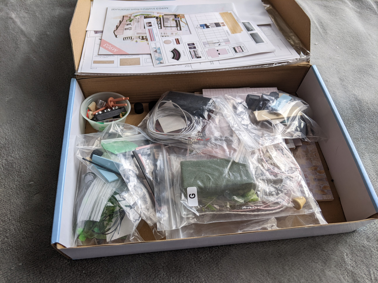 For parts - DIY Miniature Dollhouse Kit
