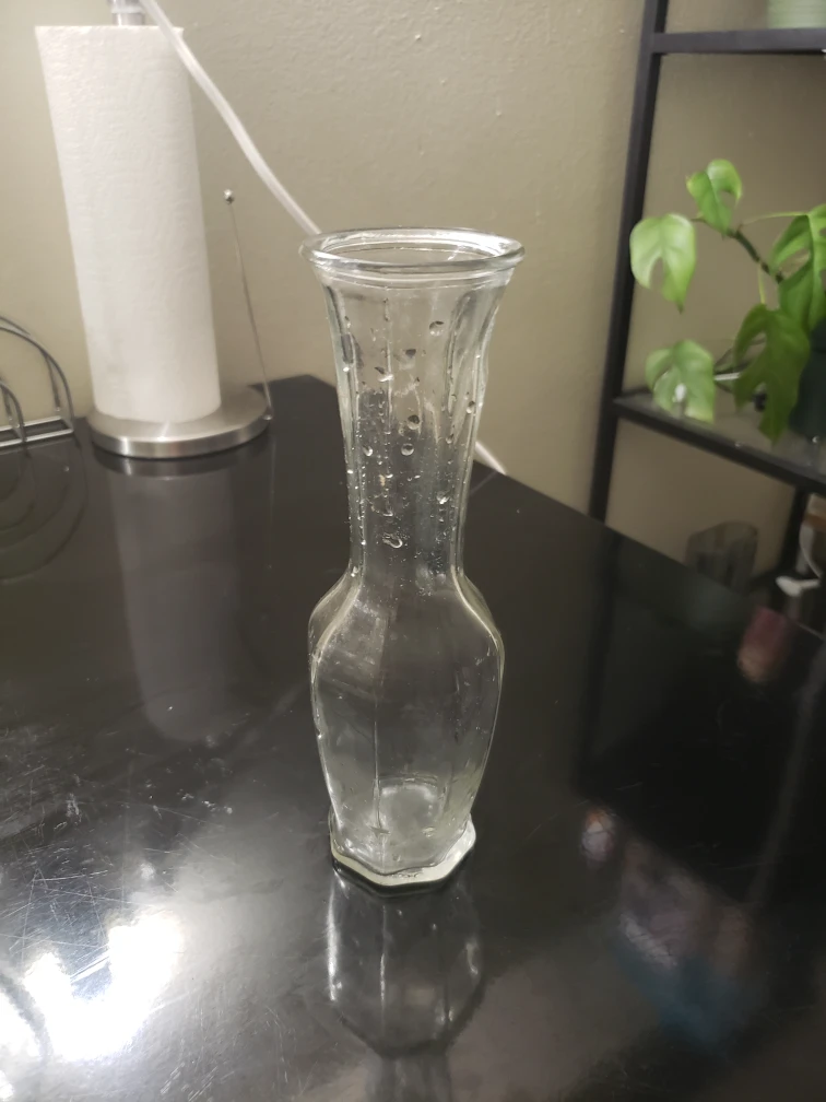 Clear Glass Vase