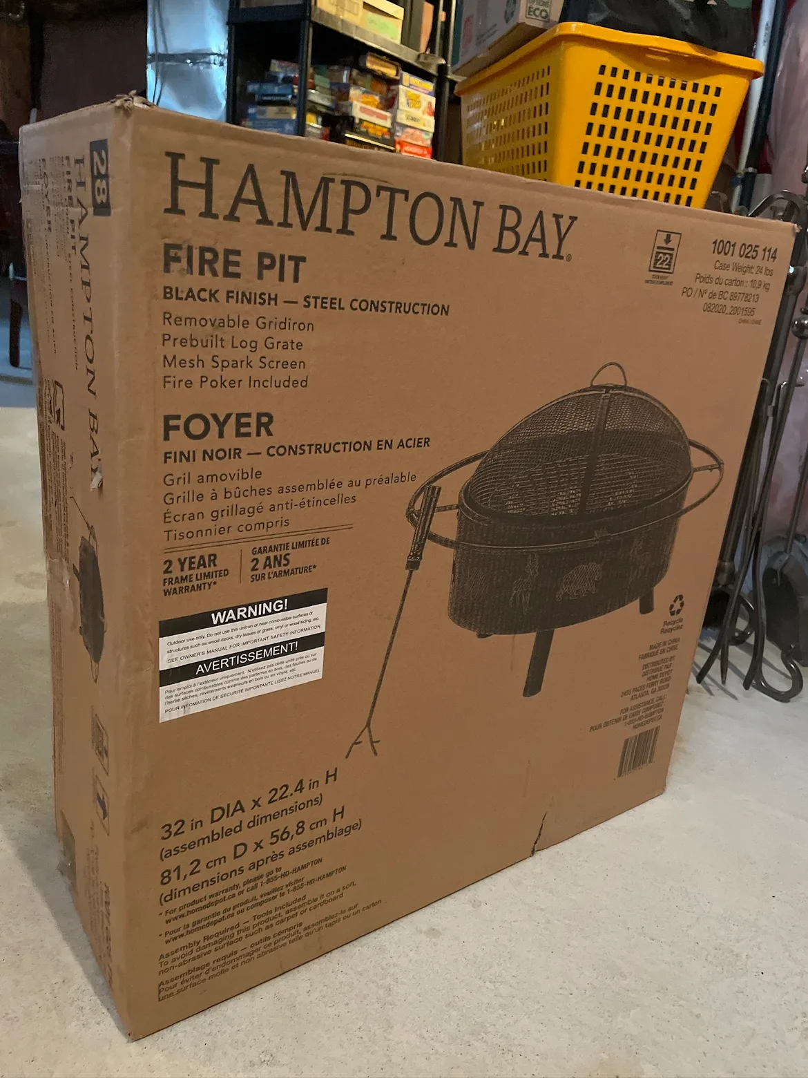 Hampton Bay Canadiana Fire Pit image indicator(2)