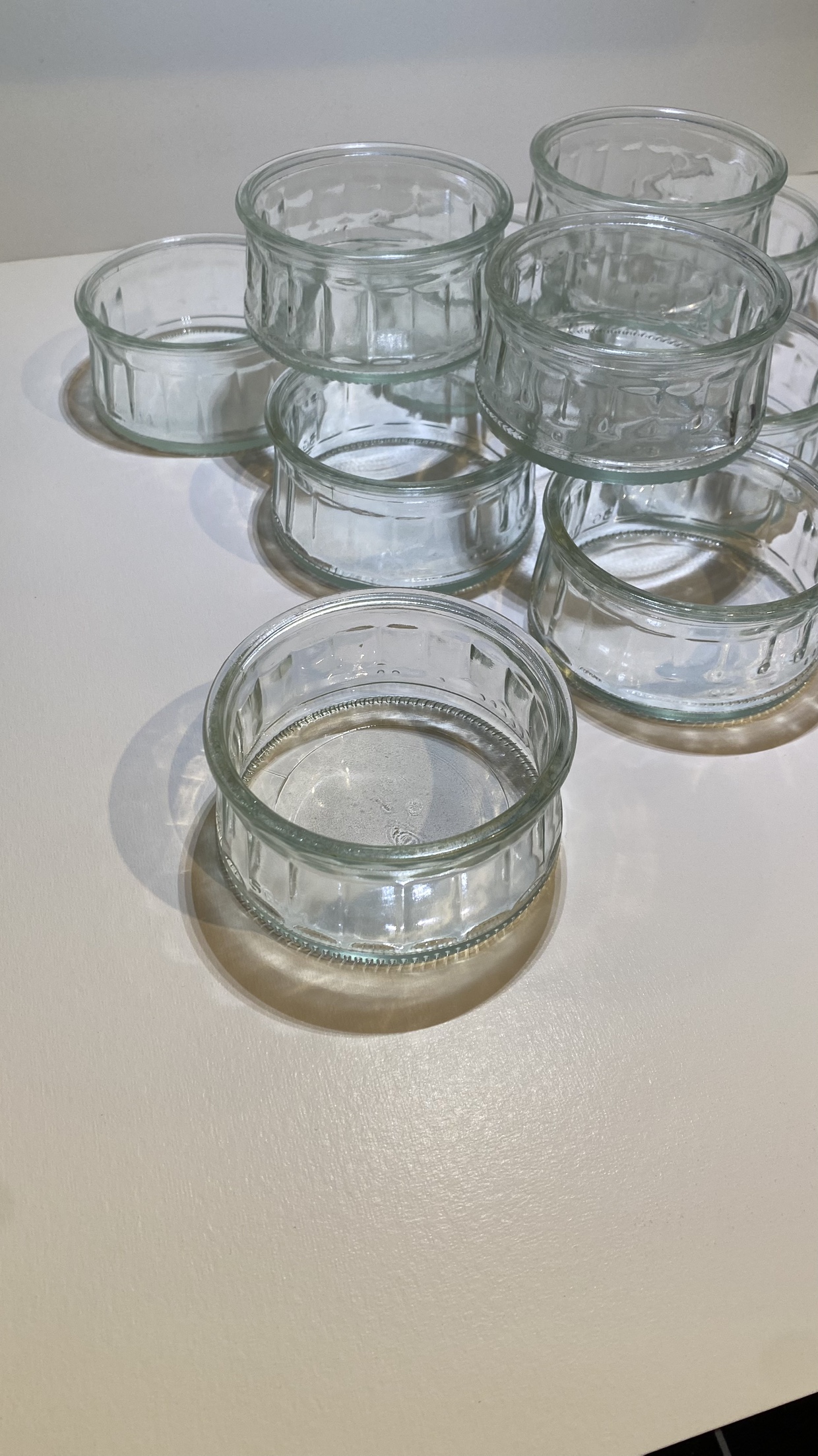 Set of 10 Glass Ramekins #freecycle - photo 2