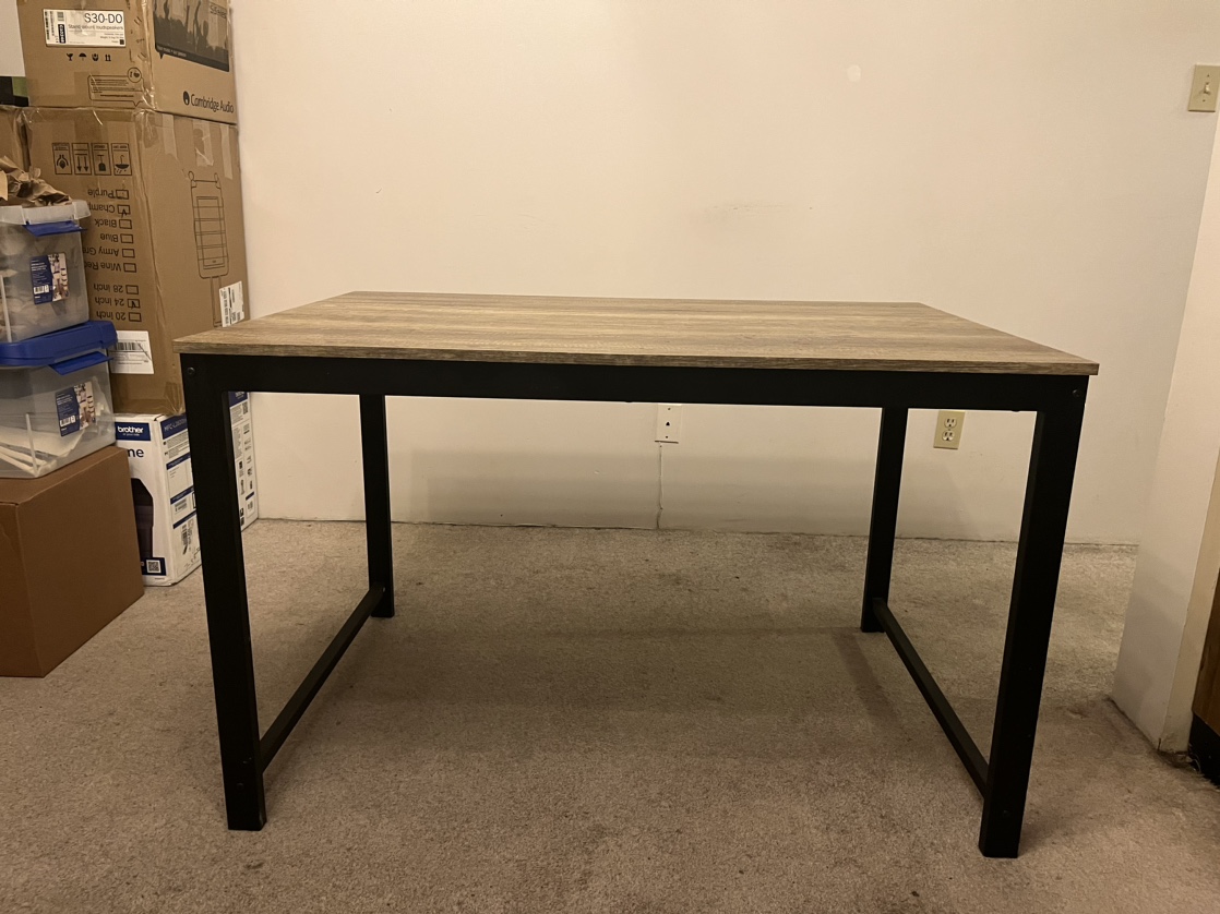 Small Wooden Table with chairs