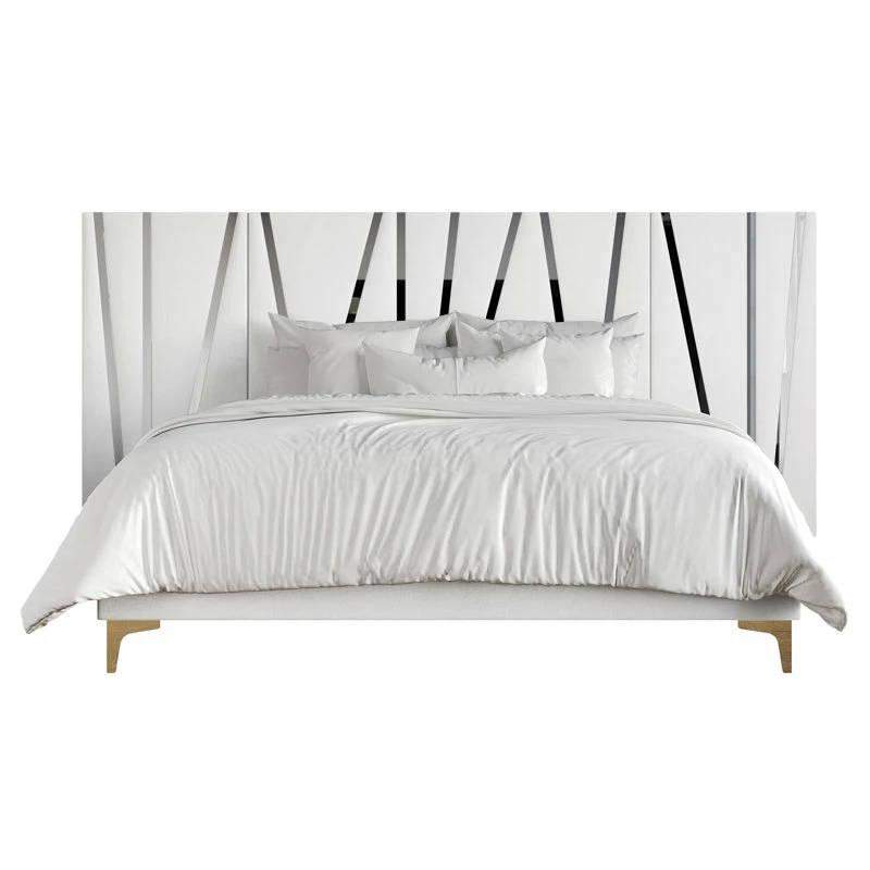 White King Size Bed Frame