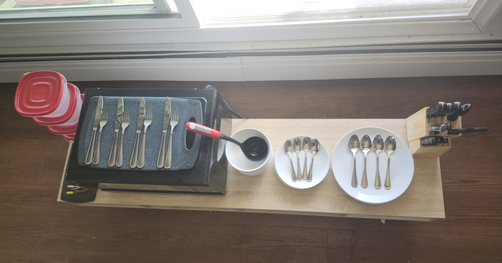 Gallanz microwave + Kitchen set - photo 3