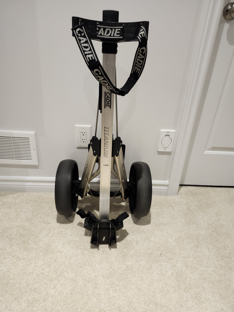 Cadie Titanium Golf Push Cart - photo 2
