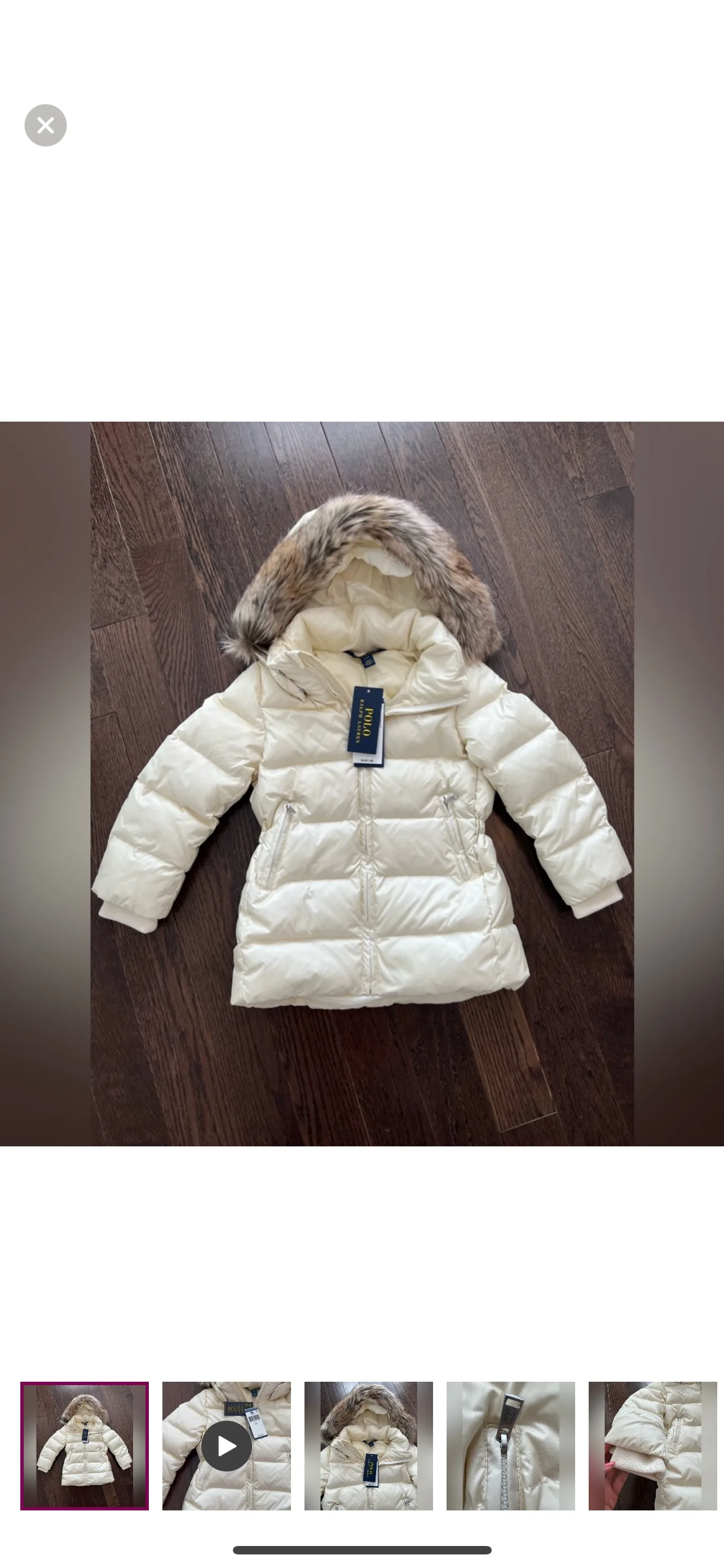 Polo Ralph Lauren Girls' Down Puffer Jacket thumbnail