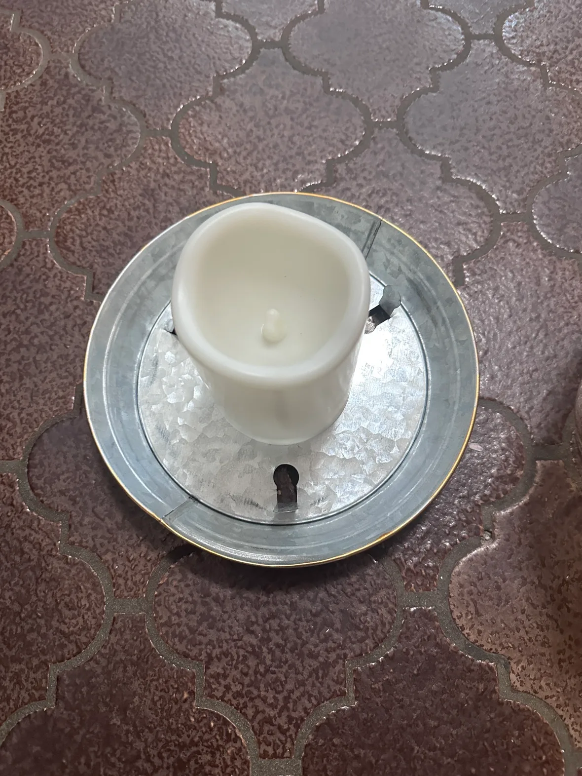 Holiday  Glass pumpkin Cloche with led candle - Bee and Willow. image indicator(4)