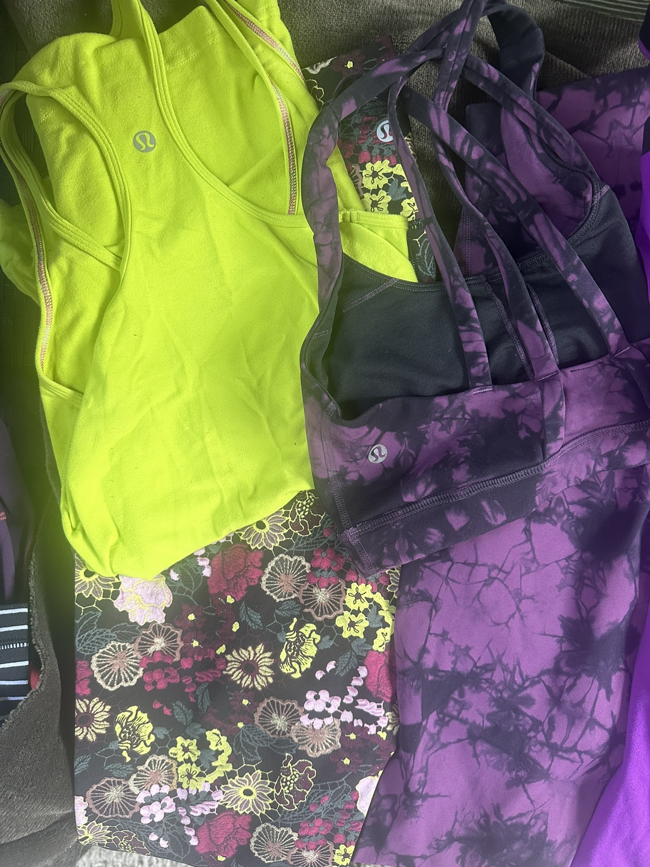 Assorted Lululemon Matching sets in sizes 2—12