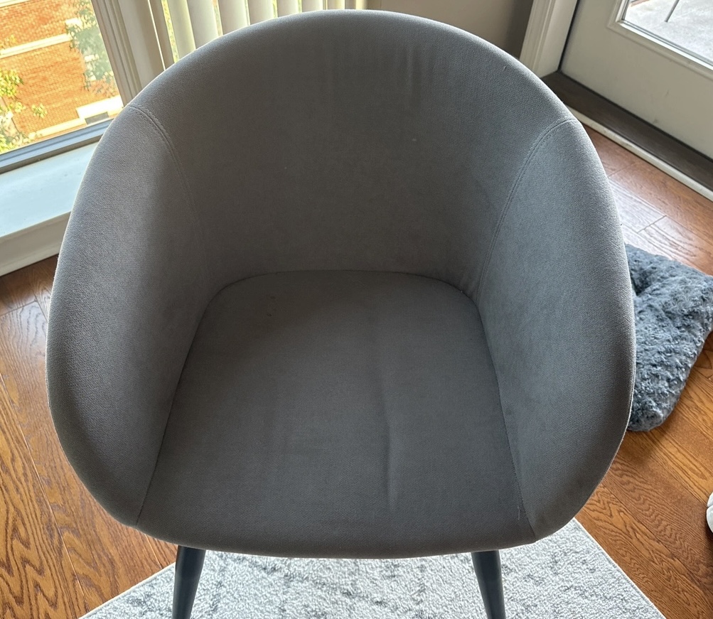 2 Gray Accent Chairs