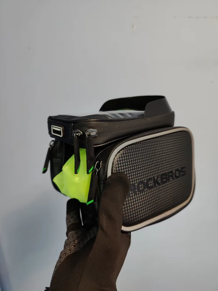 ROCKBROS Bike Frame Bag Waterproof Bicycle Front Top Tube Mount image indicator(2)