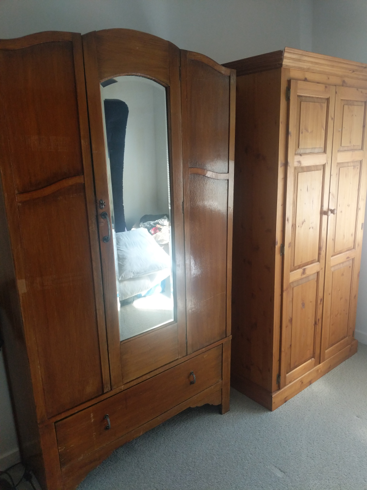 wood wardrobes